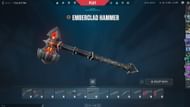 Emberclad Hammer in-game view (Image via Riot Games)
